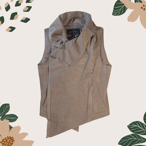 BCBG - Moto Vest - FAUX SUEDE - FABIAN - Size XS